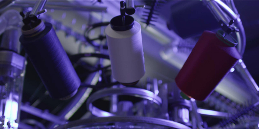 Nouveau Monde Sigvaris vidéo branding screencap machine fils – Nouveau Monde Sigvaris vidéo branding marinière