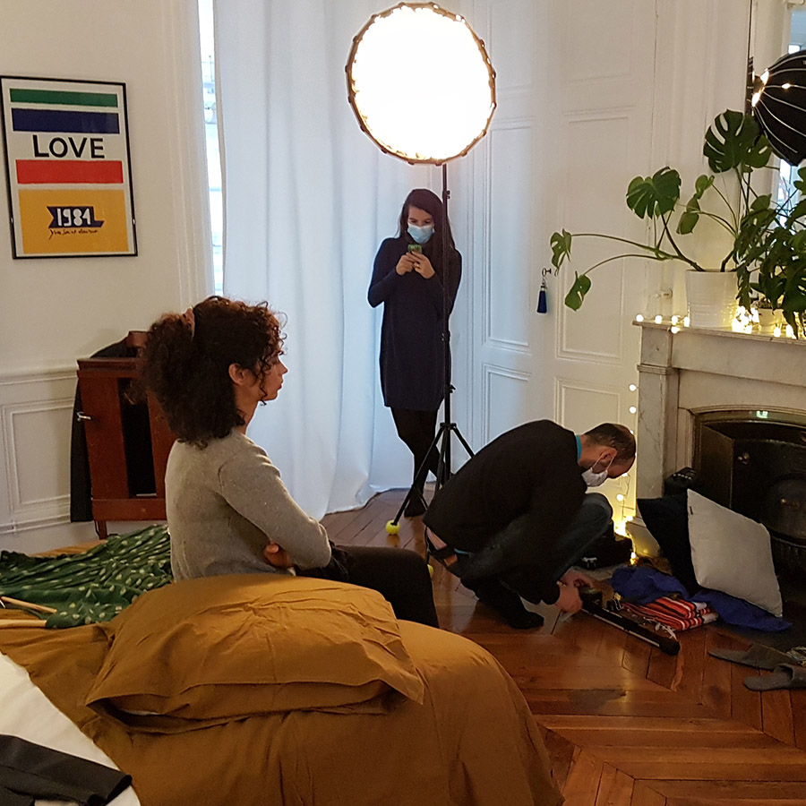 Sigvaris maternité tournage 05 – Pour Sigvaris nous racontons 9 mois de maternité