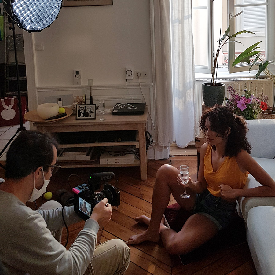 Sigvaris maternité tournage 11 – Pour Sigvaris nous racontons 9 mois de maternité