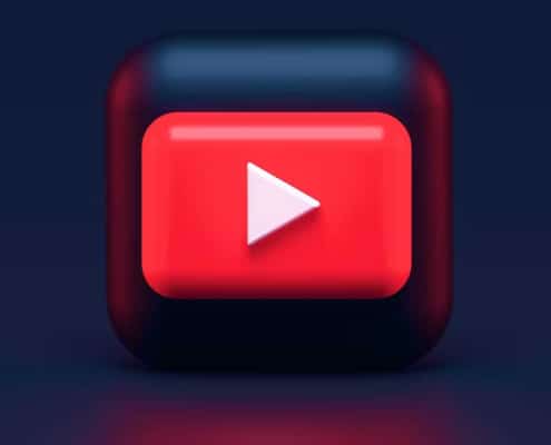 logo YouTube, plateforme de diffusion en ligne de vidéos